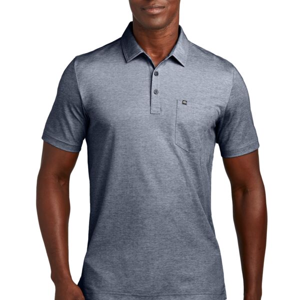 Oceanside Heather Pocket Polo Thumbnail