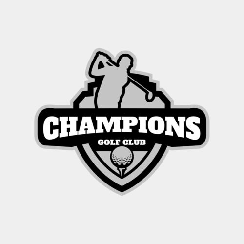 Champions Golf Club logo template Thumbnail
