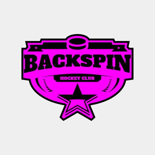 Backspin Hockey Club logo template Thumbnail