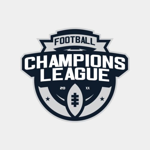 Champions League Football logo template Thumbnail