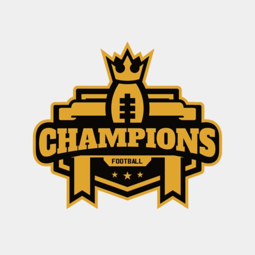 Champions Football Team logo template 02 Thumbnail