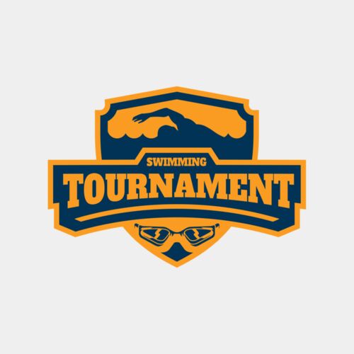Swimming Tournament logo template 02 Thumbnail