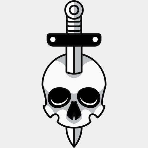 Elements Skull logo template 07 Thumbnail