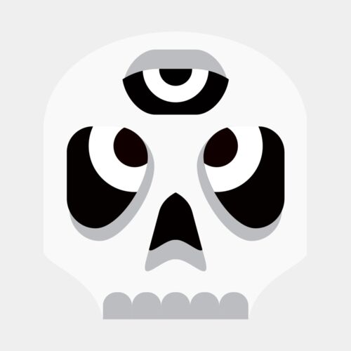 Elements Skulls logo template 18 Thumbnail