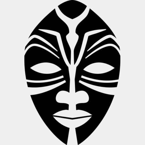 Maori Tribal Mask Thumbnail