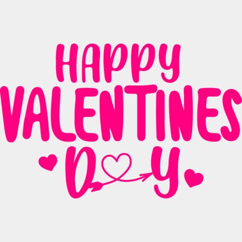 Pink Valentines Day Text Thumbnail