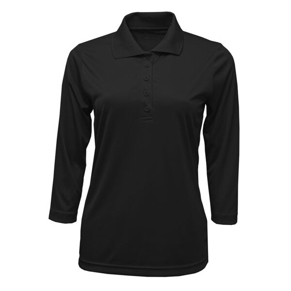 Ladies Xtreme-Tek 3/4 Sleeve Polo Thumbnail