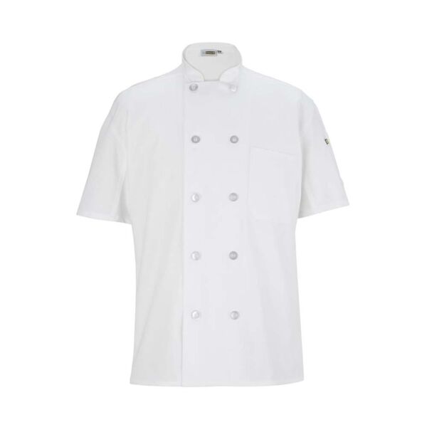 MESH BACK CHEF COAT - 10-BUTTONS Thumbnail