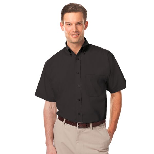 MEN'S SHORT SLEEVE LIGHT WEIGHT POPLIN SHIRT Thumbnail