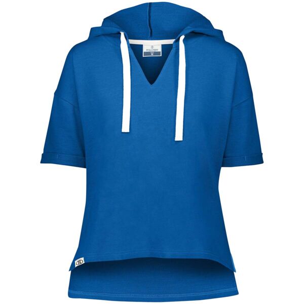 Ladies Sophomore Short Sleeve Hoodie  Thumbnail