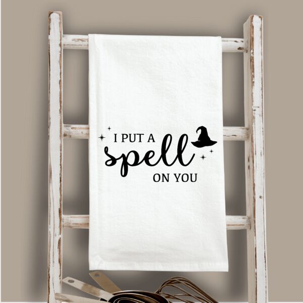 CTT000020, Halloween, Cute Tea Towels, I Put a Spell on You Thumbnail