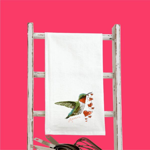 Valentines Humming Bird Hearts Thumbnail