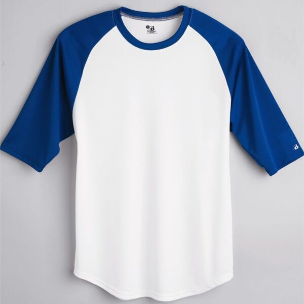 Youth B-Core 3/4 Sleeve Baseball T-Shirt Thumbnail