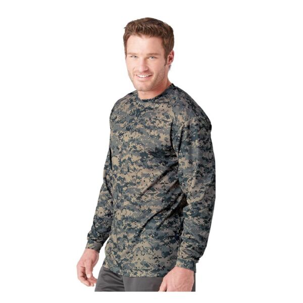 Digital Camo Long Sleeve T-Shirt Thumbnail