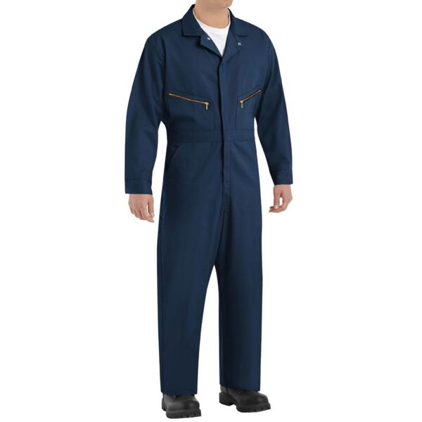 Zip-Front Cotton Coverall Thumbnail