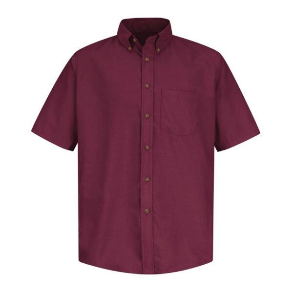 Poplin Short Sleeve Dress Shirt - Long Sizes Thumbnail