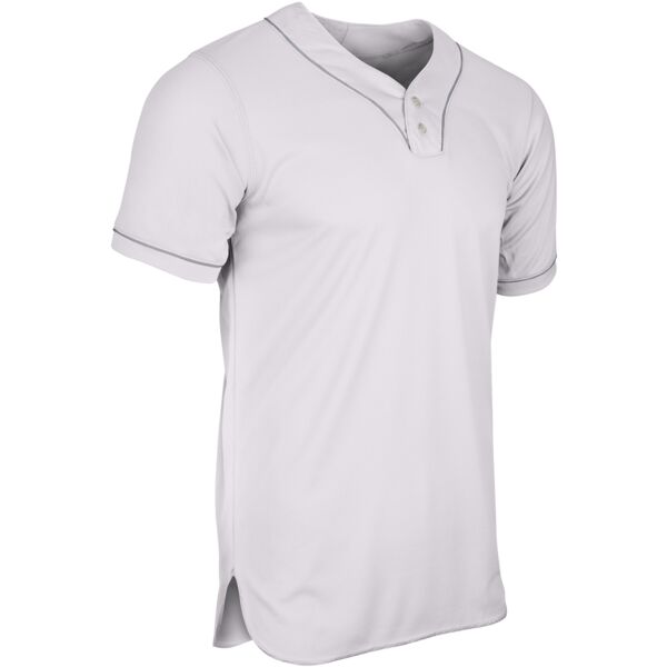 Youth's Heater 2-Button Piped Baseball Jersey Thumbnail