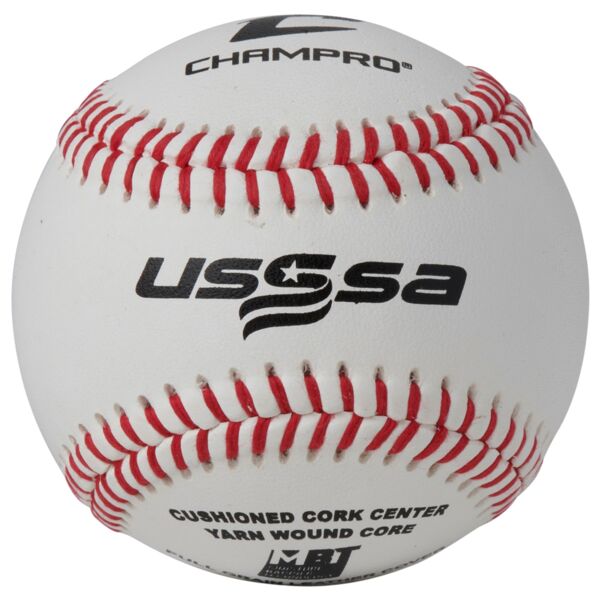 USSSA Approved Baseball - Full Grain Leather Cover Thumbnail