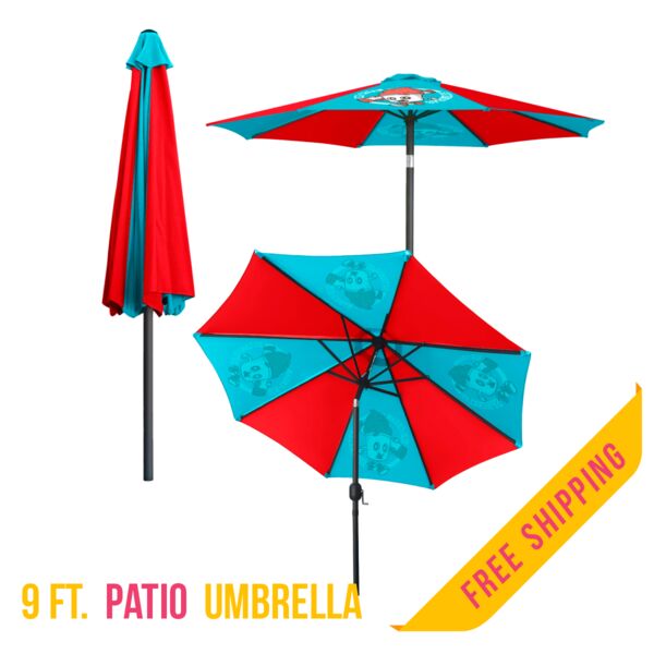 9 ft. Patio Umbrella-Graphic Package Thumbnail