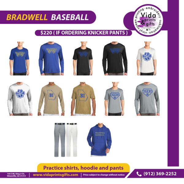 Bradwell Baseball Package 2025 Thumbnail