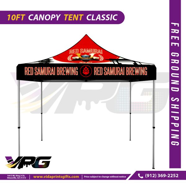 10FT Aluminum Casita Canopy Pop Up Tent Thumbnail