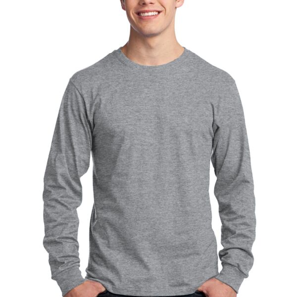 P&C Unisex 5.4oz Long Sleeve T-Shirt-3IDStore Thumbnail