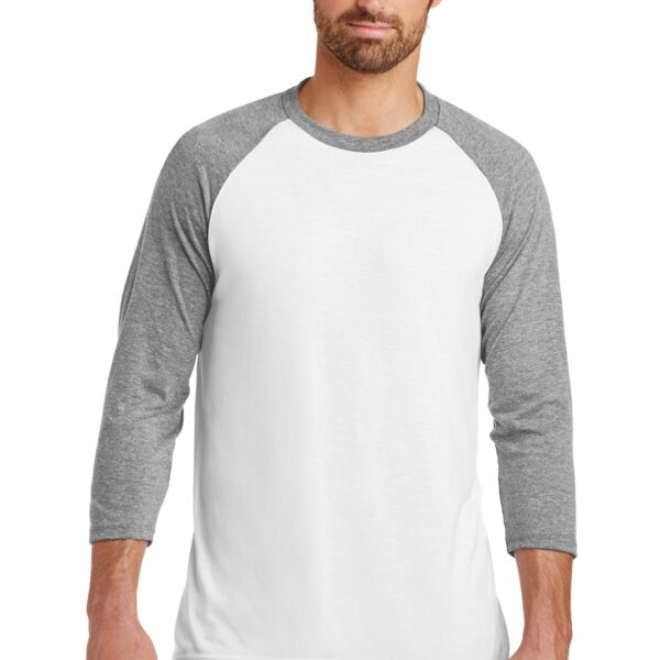 Tri-Blend 3/4 Sleeve Raglan T-Shirt Thumbnail