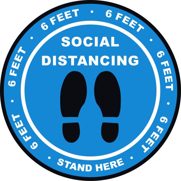 Floor Sticker-Stand Here-12x12 Thumbnail