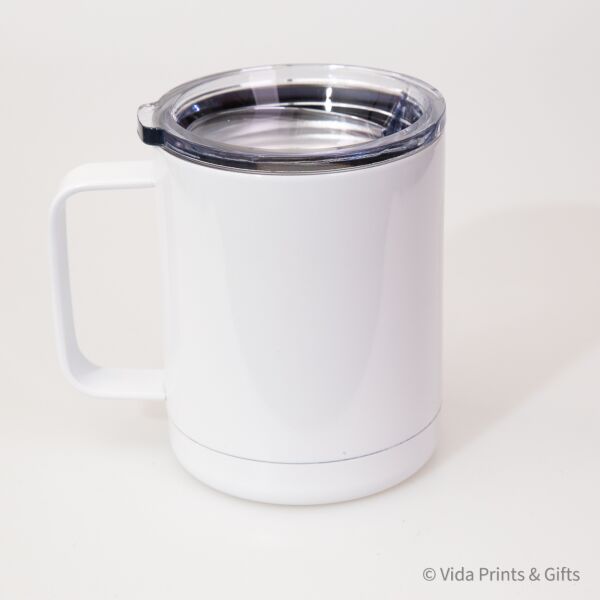 VPG-Mug SS 13oz White with Lid Thumbnail