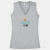 Women's Sleeveless PosiCharge ® Competitor V Neck Tee Thumbnail