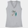 Women's Sleeveless PosiCharge ® Competitor V Neck Tee Thumbnail