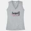 Women's Sleeveless PosiCharge ® Competitor V Neck Tee Thumbnail