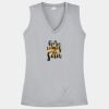 Women's Sleeveless PosiCharge ® Competitor V Neck Tee Thumbnail