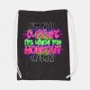 Mesh Drawstring Backpack Thumbnail