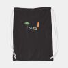 Mesh Drawstring Backpack Thumbnail