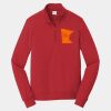 Adult Fan Favorite 1/4 Zip Sweatshirt Thumbnail