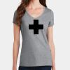 PC Ladies Fan Favorite V-Neck T-Shirt Thumbnail