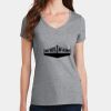 PC Ladies Fan Favorite V-Neck T-Shirt Thumbnail