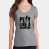 PC Ladies Fan Favorite V-Neck T-Shirt Thumbnail