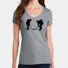 PC Ladies Fan Favorite V-Neck T-Shirt Thumbnail