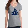 PC Ladies Fan Favorite V-Neck T-Shirt Thumbnail