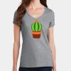 PC Ladies Fan Favorite V-Neck T-Shirt Thumbnail