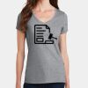 PC Ladies Fan Favorite V-Neck T-Shirt Thumbnail